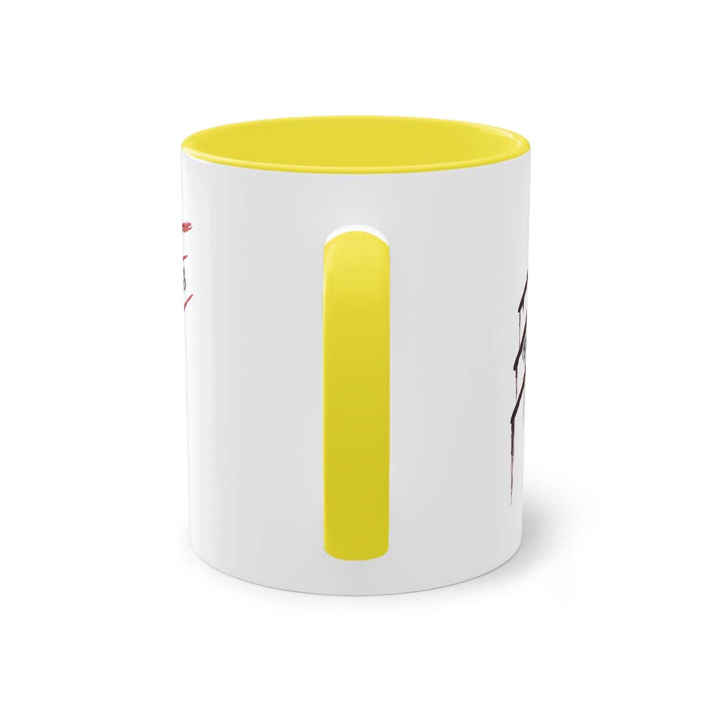 Kaffeetasse zweifarbig "Frankfurt Rules"