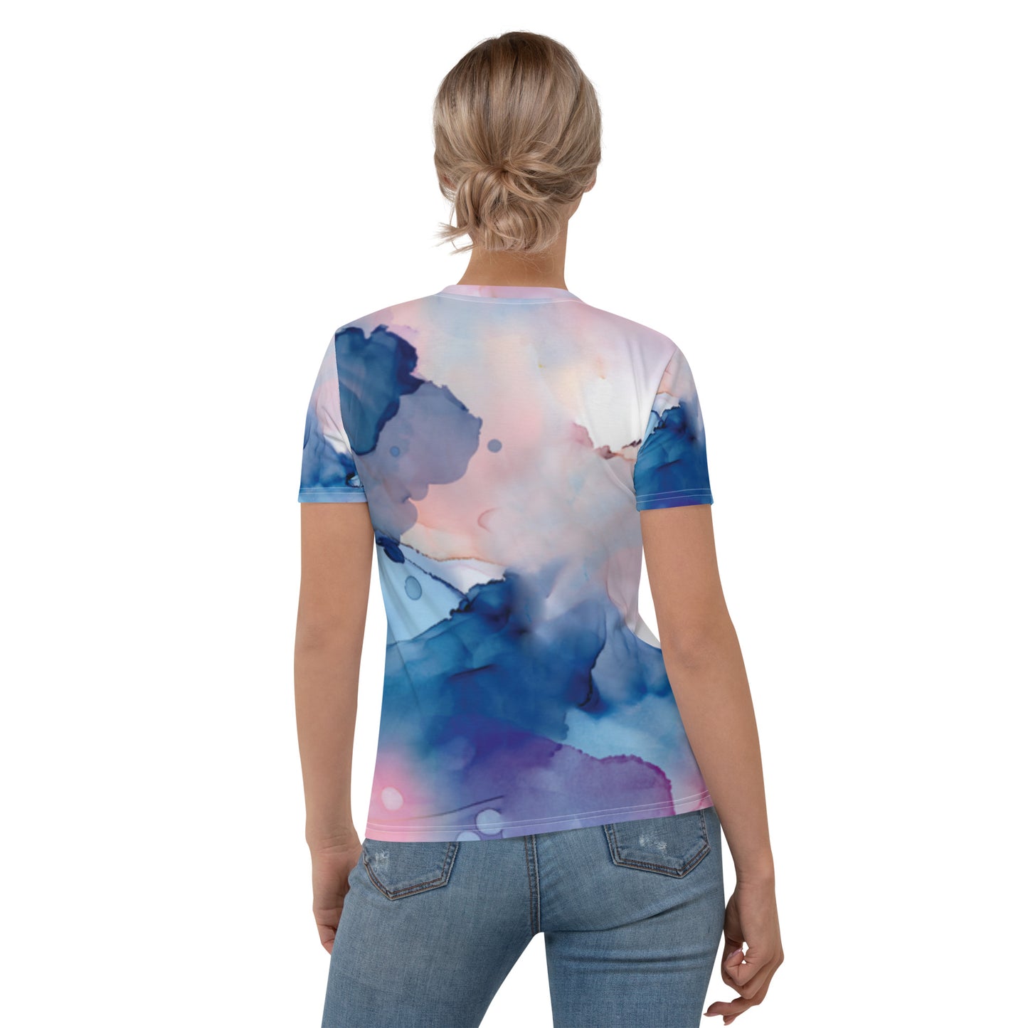 Damen-T-Shirt Batik "Queen"