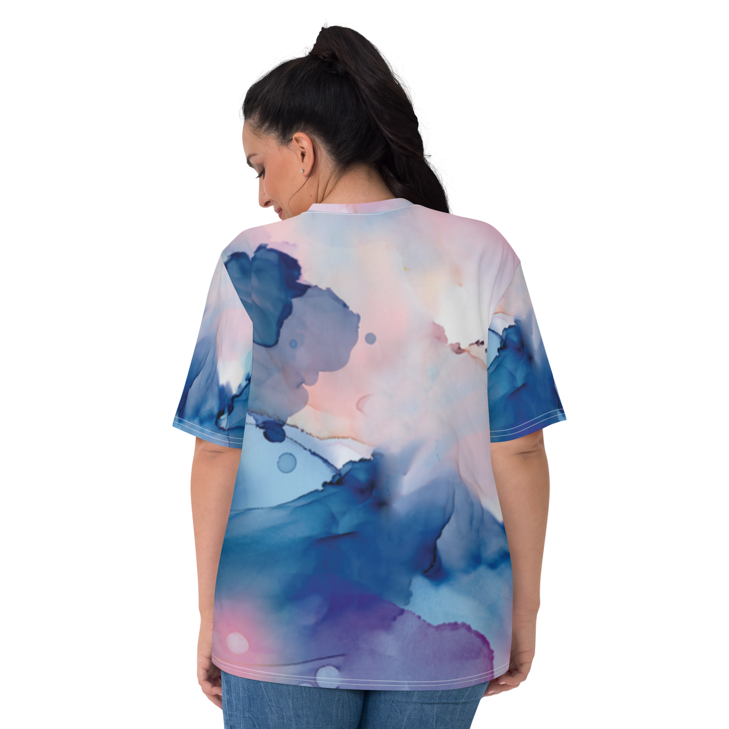 Damen-T-Shirt Batik "Queen"