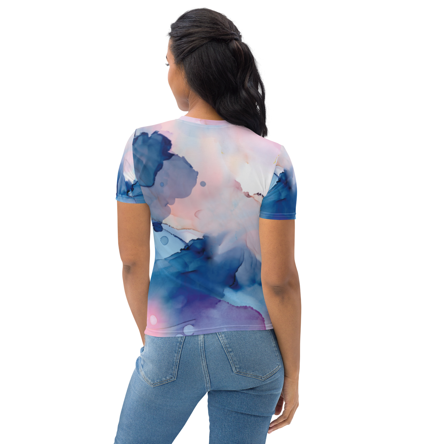 Damen-T-Shirt Batik "Queen"