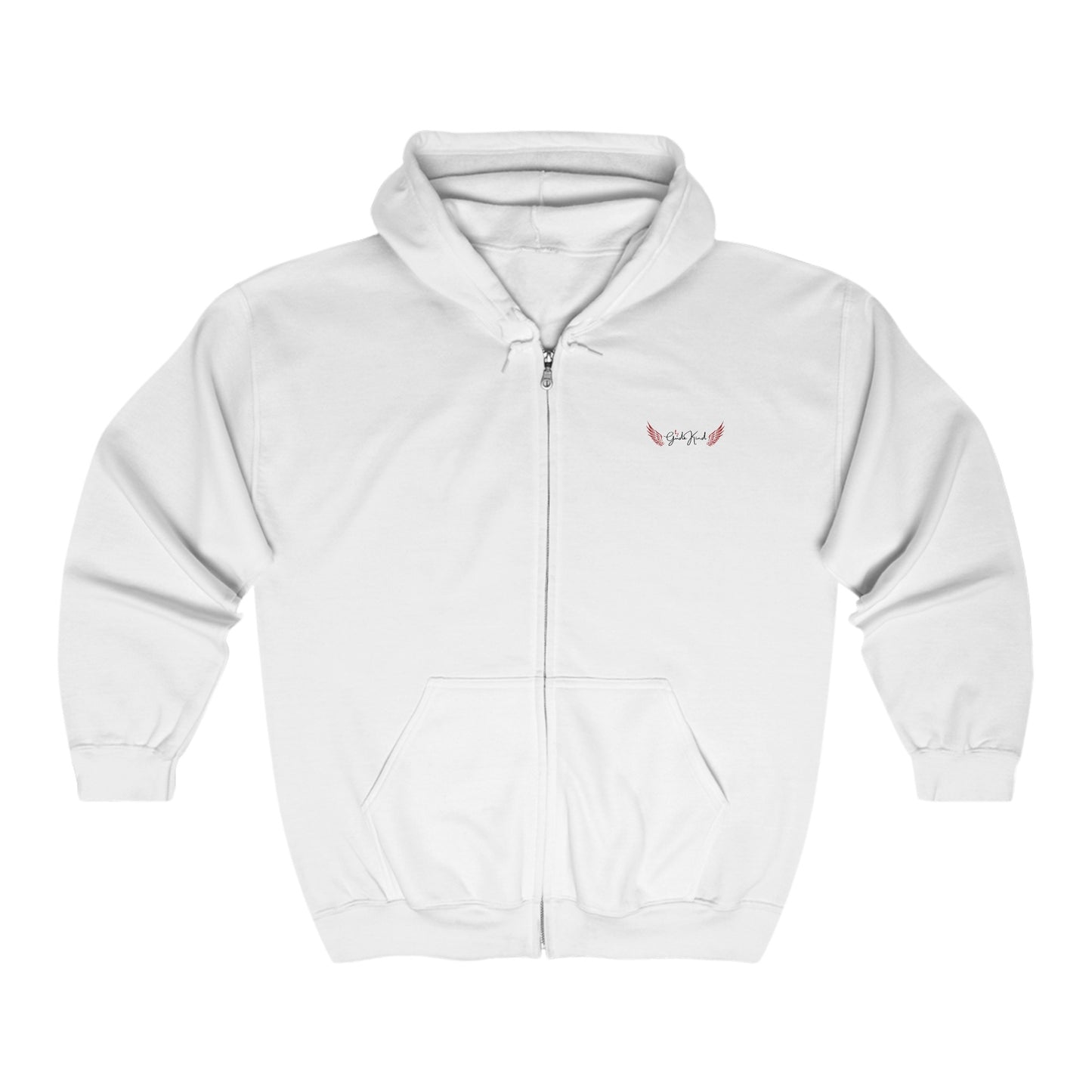 Heavy Blend™ Zipper "Frankfurt Skyline Darkmode"