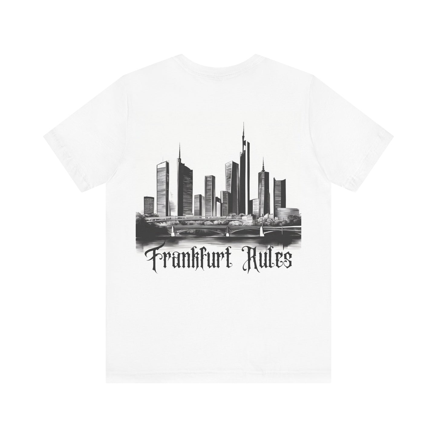 T-Shirt Skyline Frankfurt Dark Mode