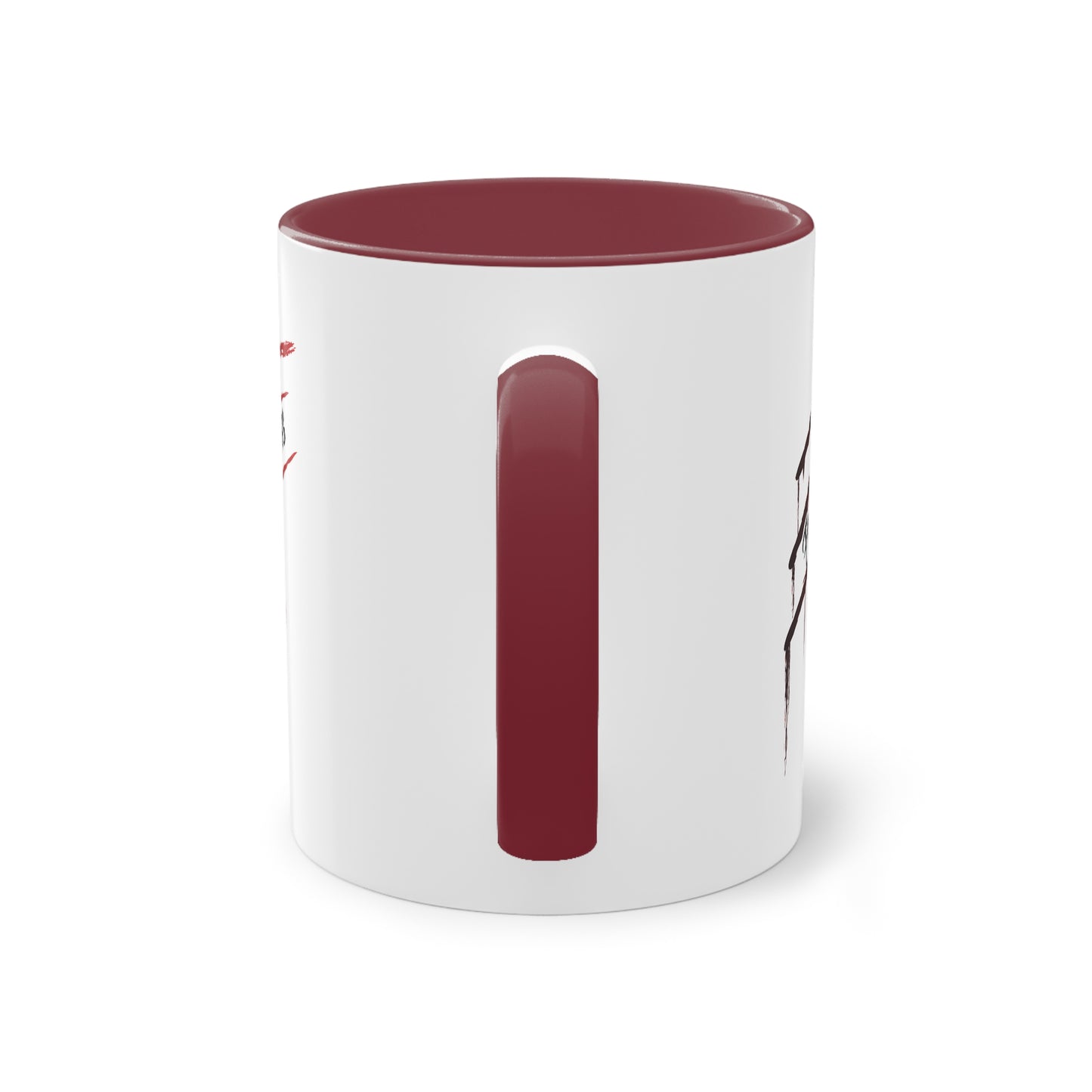 Kaffeetasse zweifarbig "Frankfurt Rules"