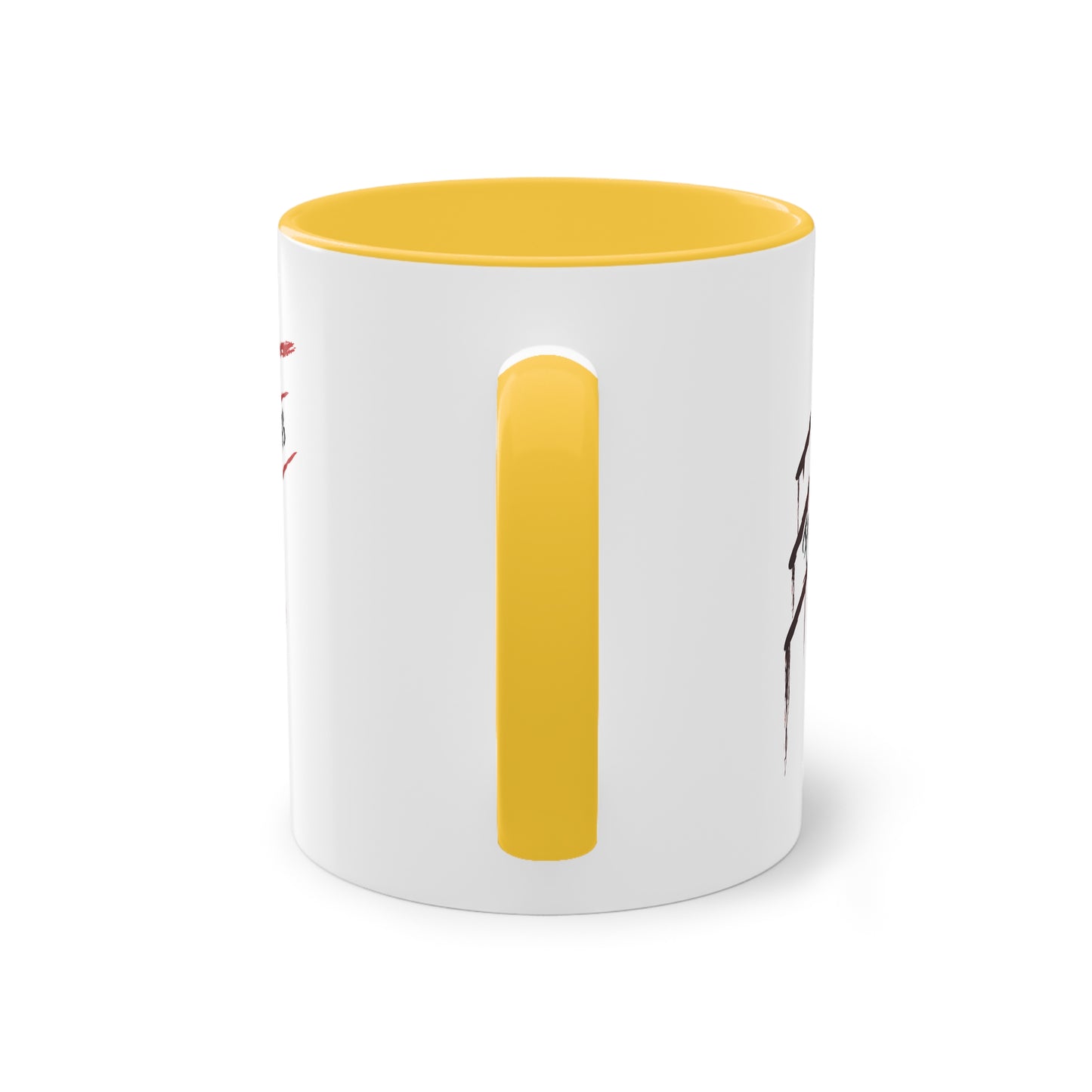 Kaffeetasse zweifarbig "Frankfurt Rules"