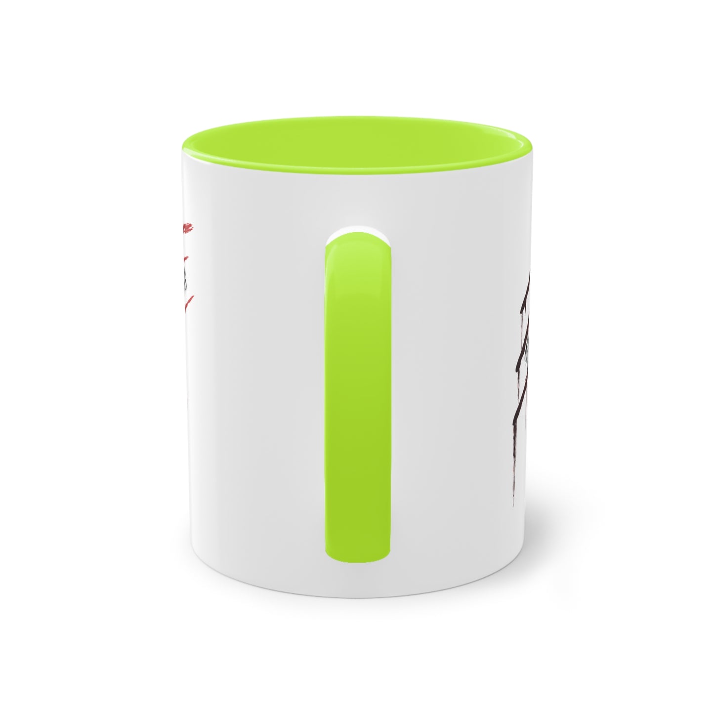 Kaffeetasse zweifarbig "Frankfurt Rules"