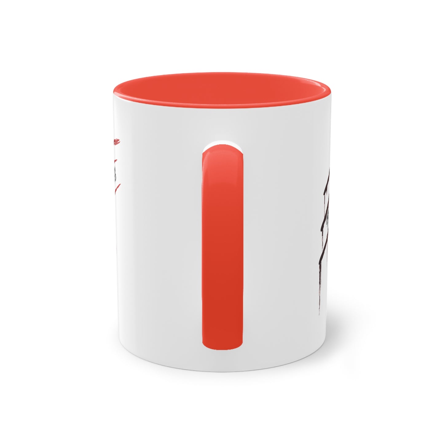 Kaffeetasse zweifarbig "Frankfurt Rules"