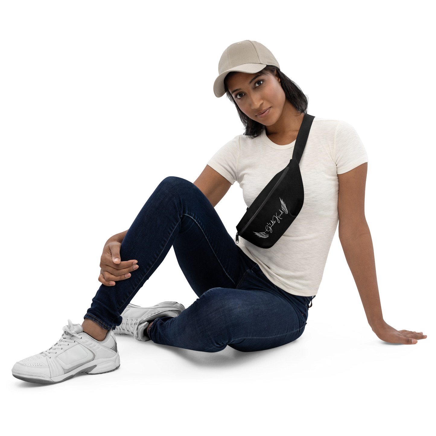 NEW Hip Bag "GudeKind" Black