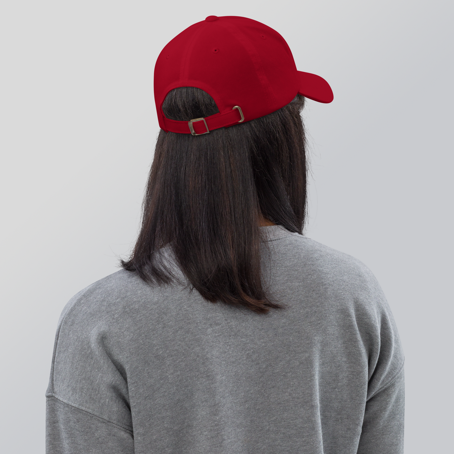 Klassische Baseballcap "GudeKind" weißer Stick