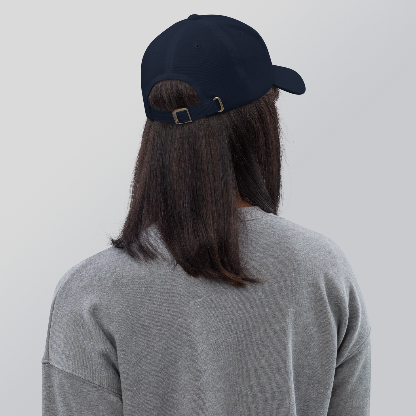 Klassische Baseballcap "GudeKind" weißer Stick