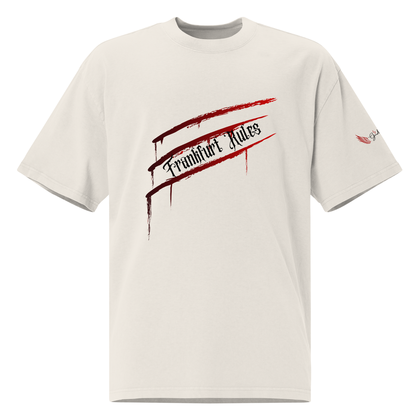 NEW Oversized T-Shirt "Frankfurt Rules"