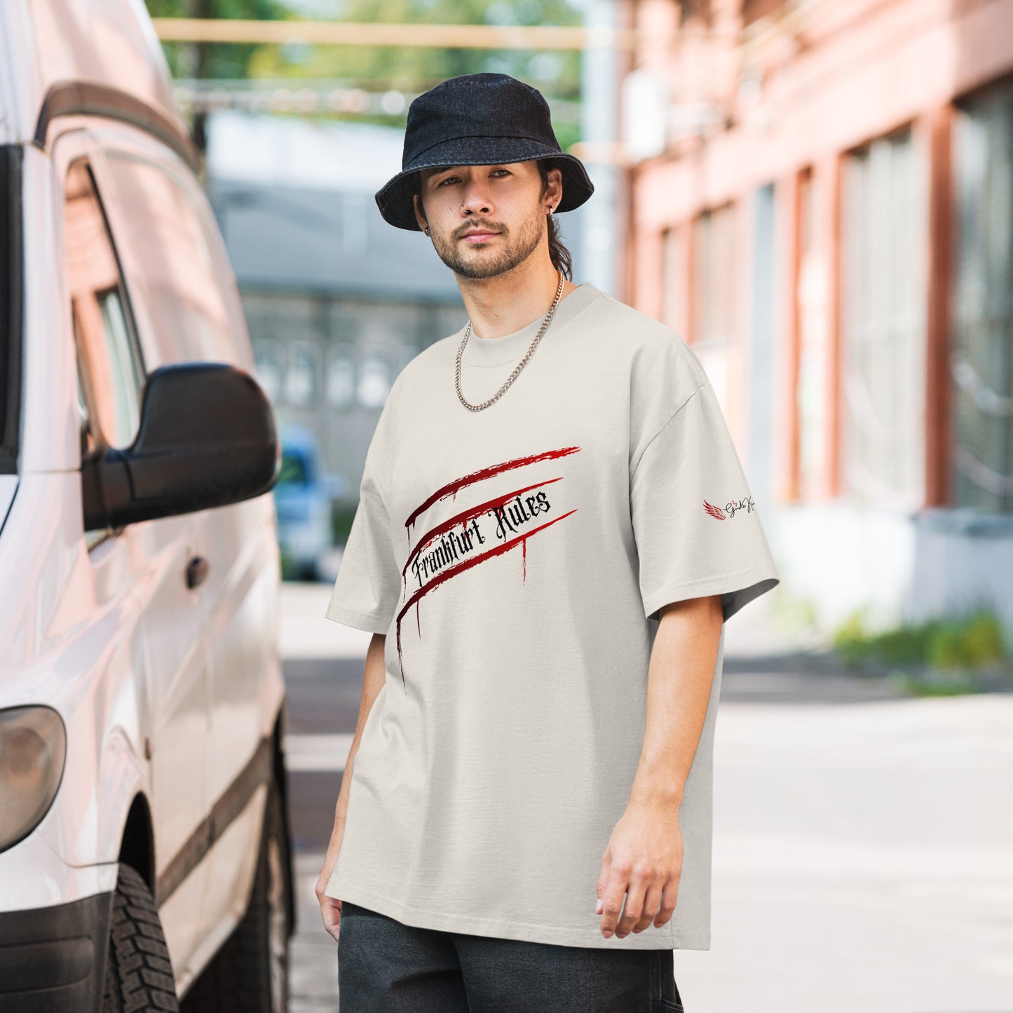 NEW Oversized T-Shirt "Frankfurt Rules"