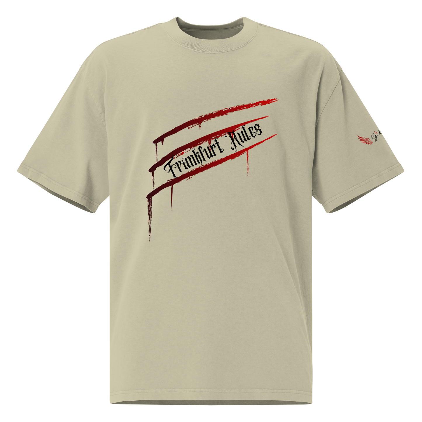 NEW Oversized T-Shirt "Frankfurt Rules"