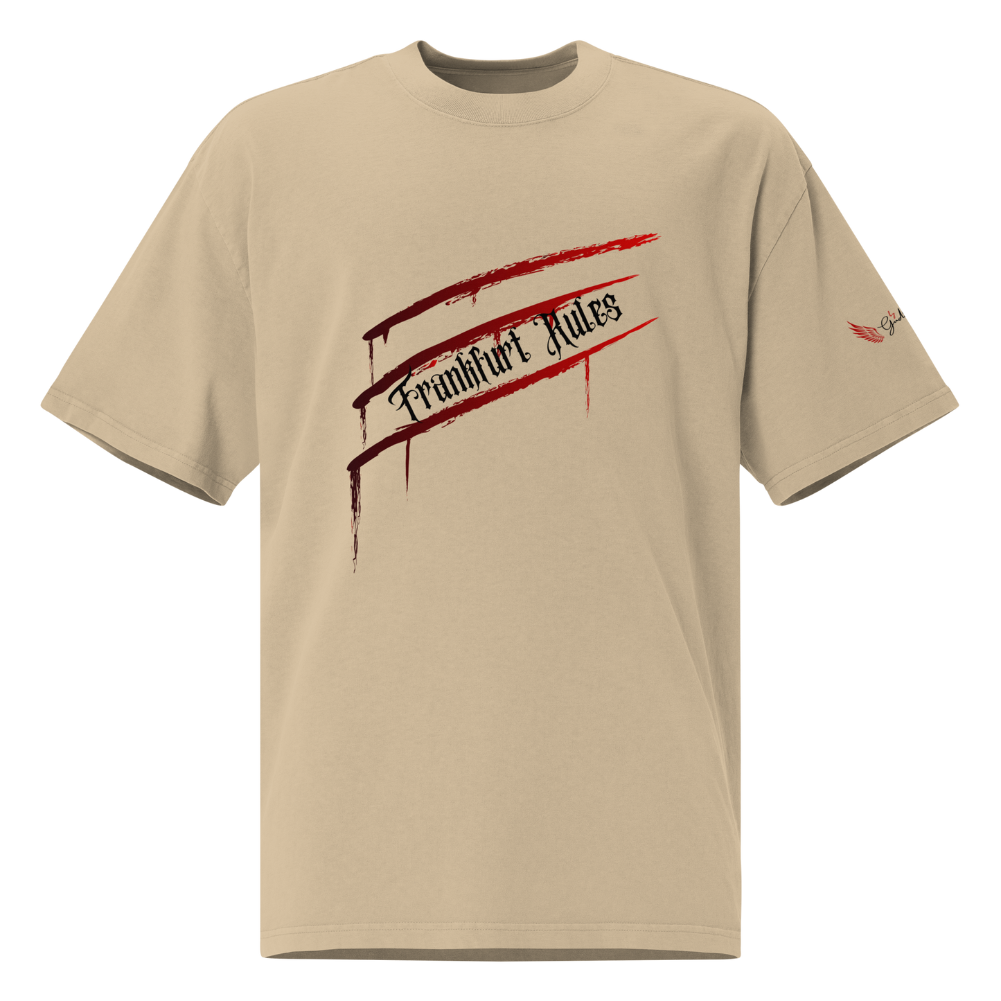 NEW Oversized T-Shirt "Frankfurt Rules"