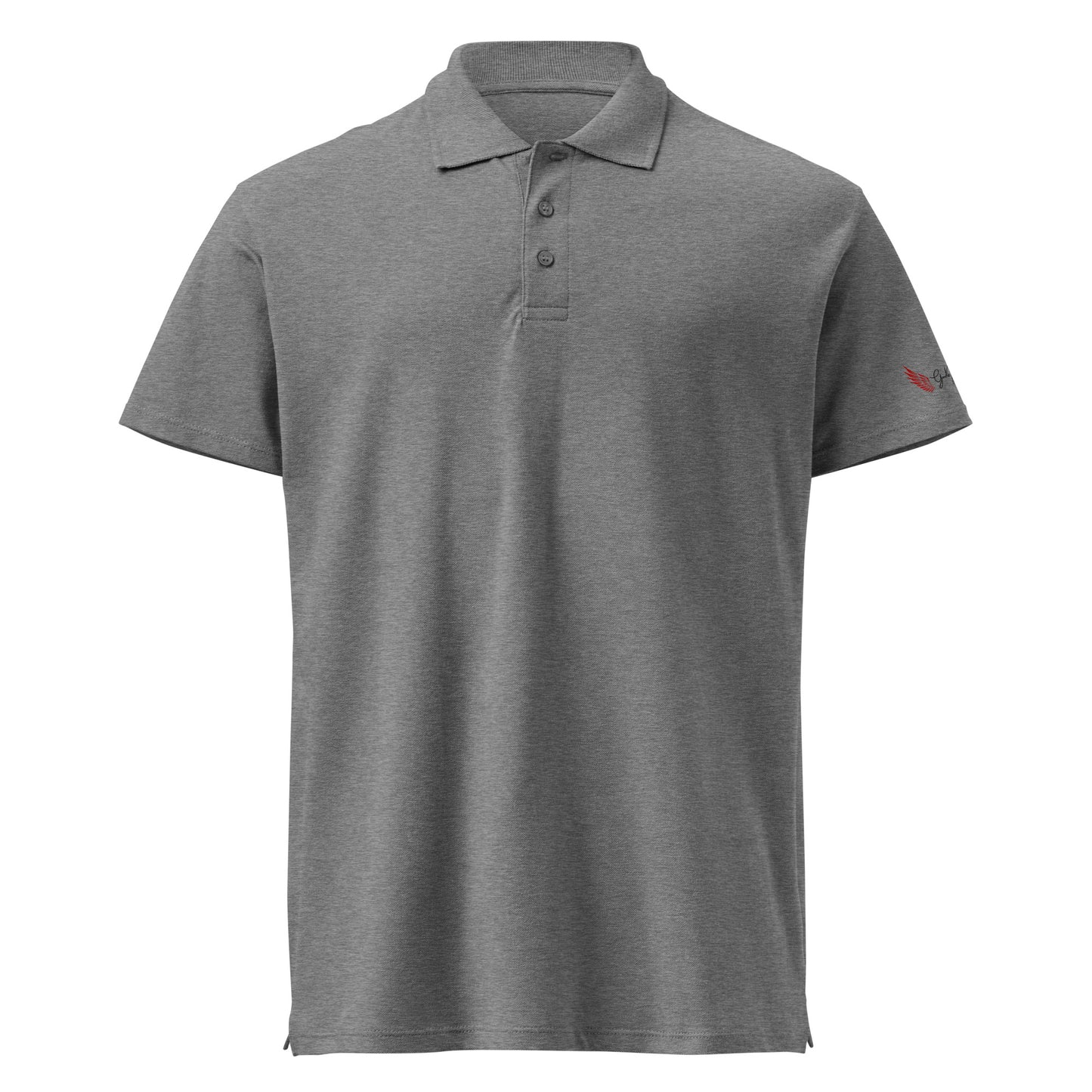Premium-Piqué-Poloshirt "GudeKind"