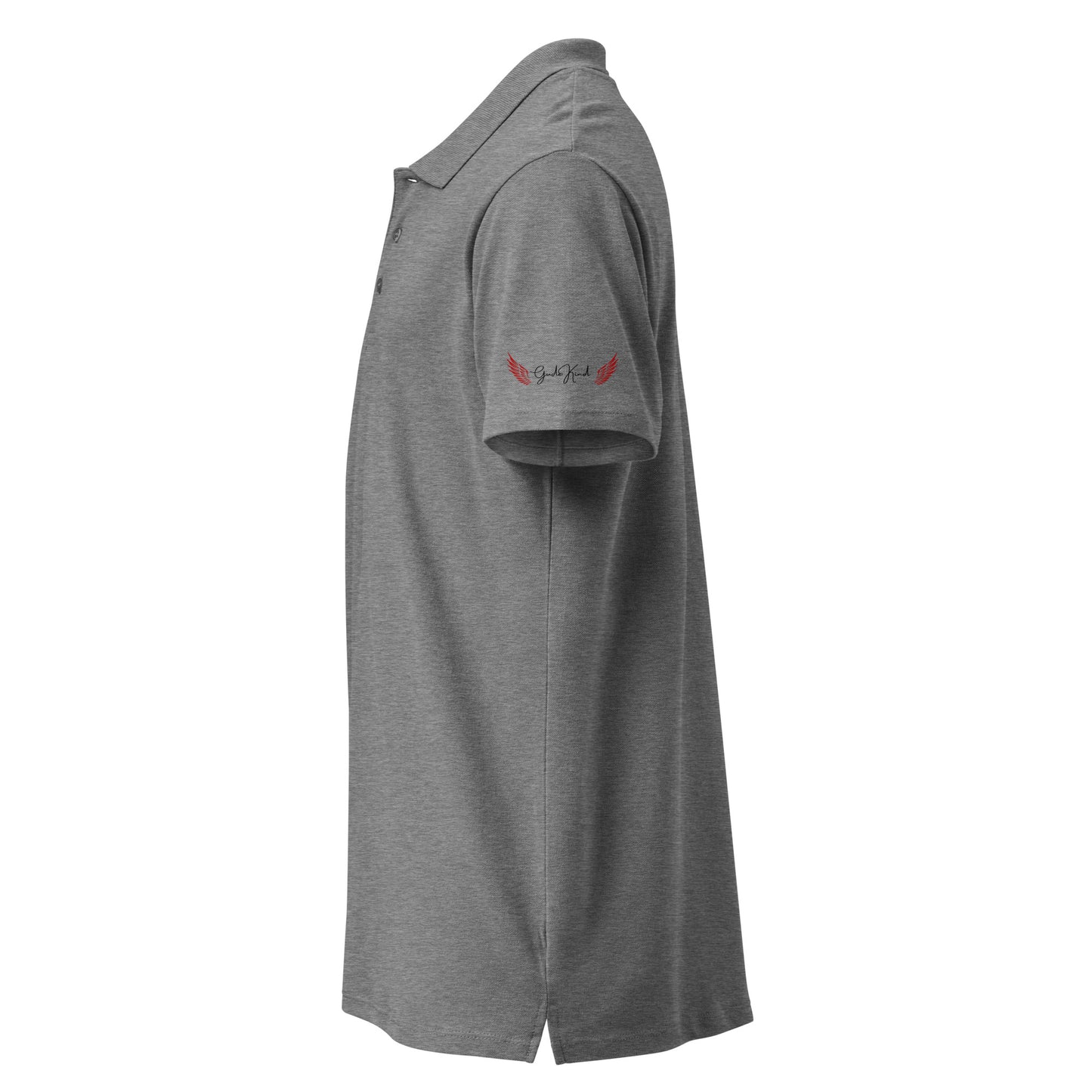 Premium-Piqué-Poloshirt "GudeKind"