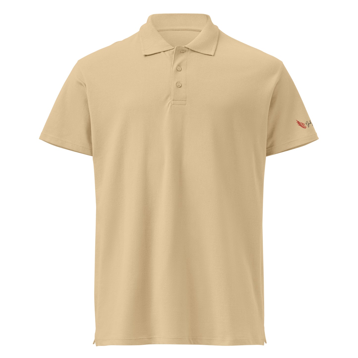 Premium-Piqué-Poloshirt "GudeKind"