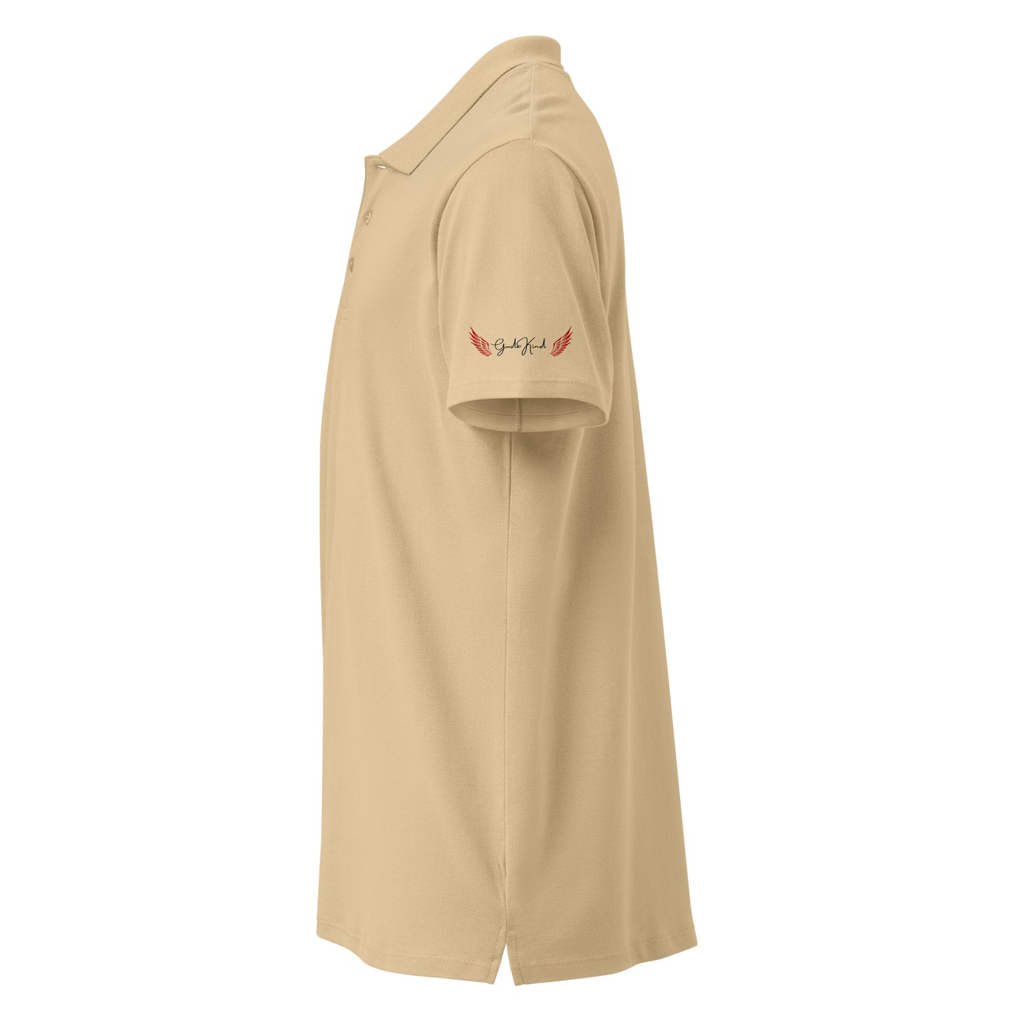 Premium-Piqué-Poloshirt "GudeKind"