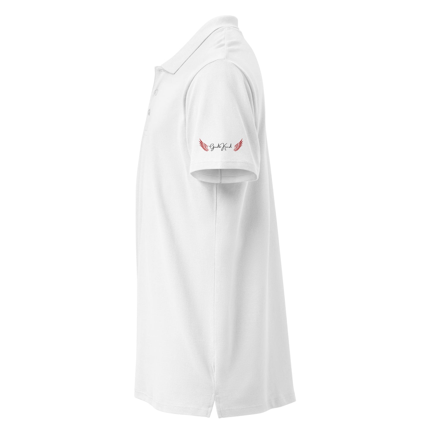 Premium-Piqué-Poloshirt "GudeKind"